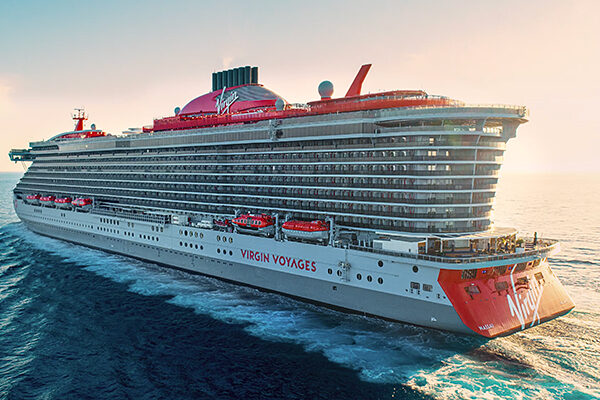 Brilliant Lady, a Virgin Voyages cruise ship