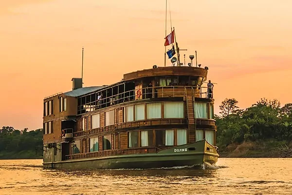 Delfin II, a National Geographic-Lindblad Expeditions cruise ship