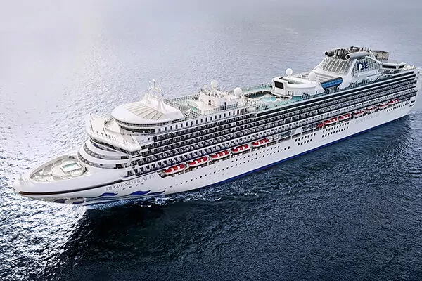 Diamond Princess, a Princess cruise ship