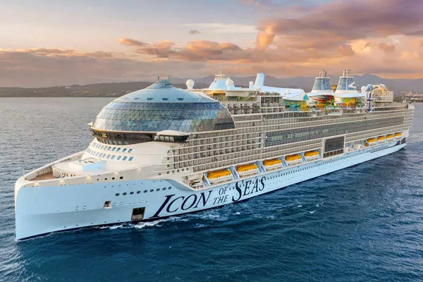 Icon of the Seas, a Royal Caribbean cruise ship
