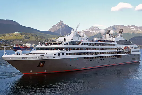 Le Boreal, a Ponant  cruise ship