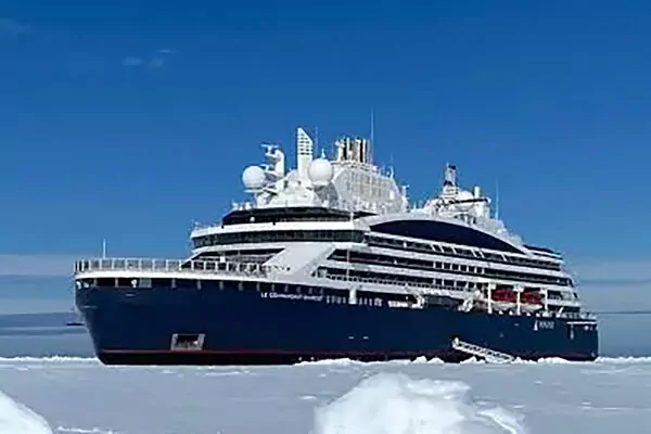 Le Commandant Charcot, a Ponant  cruise ship