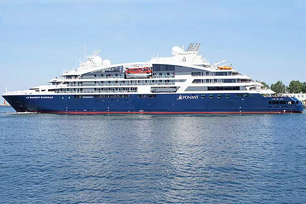 Le Dumont D'urville, a Ponant  cruise ship