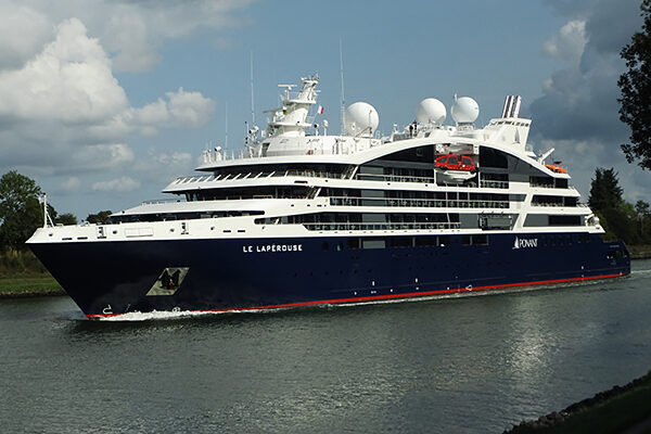 Le Laperouse, a Ponant  cruise ship