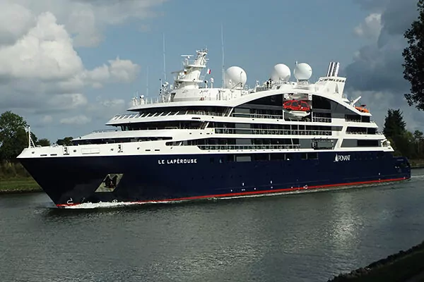 Le Laperouse, a Ponant  cruise ship