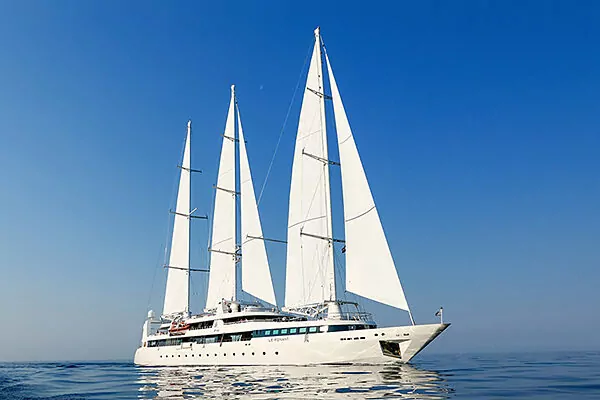 Le Ponant, a Ponant  cruise ship