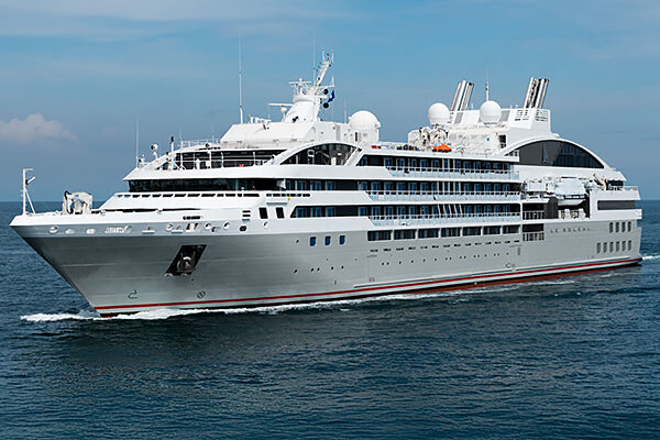 Le Soleal, a Ponant  cruise ship
