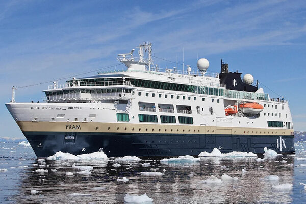 MS Fram, a HX Expeditions cruise ship