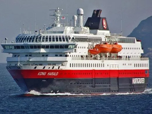 MS Kong Harald, a Hurtigruten cruise ship