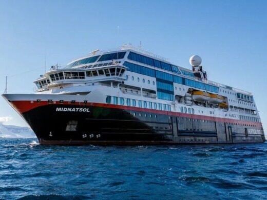 MS Midnatsol, a Hurtigruten cruise ship