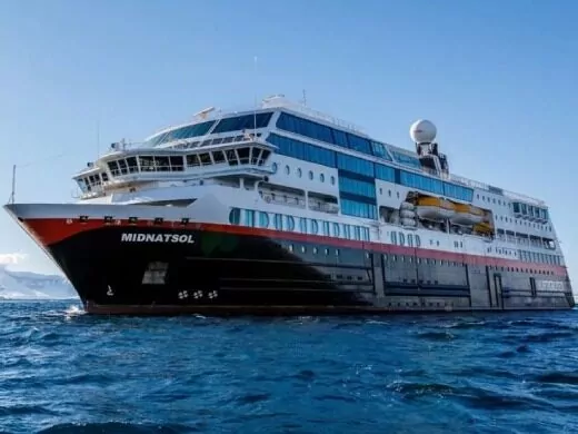MS Midnatsol, a Hurtigruten cruise ship