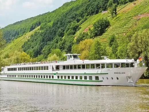 MS Modigliani, a CroisiEurope cruise ship