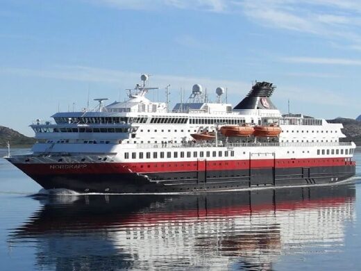 MS Nordkapp, a Hurtigruten cruise ship