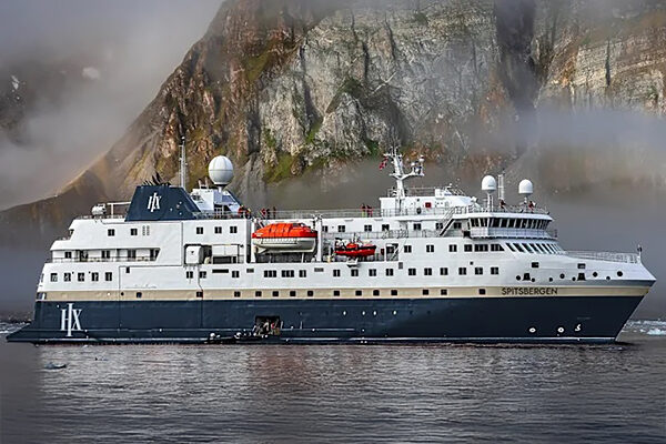 MS Spitsbergen, a HX Expeditions cruise ship