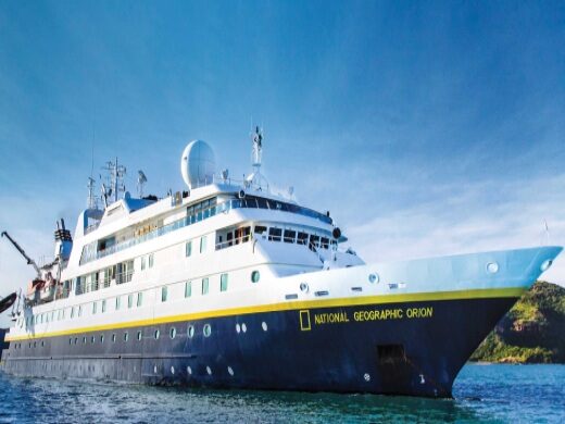 NG Orion, a National Geographic-Lindblad Expeditions cruise ship