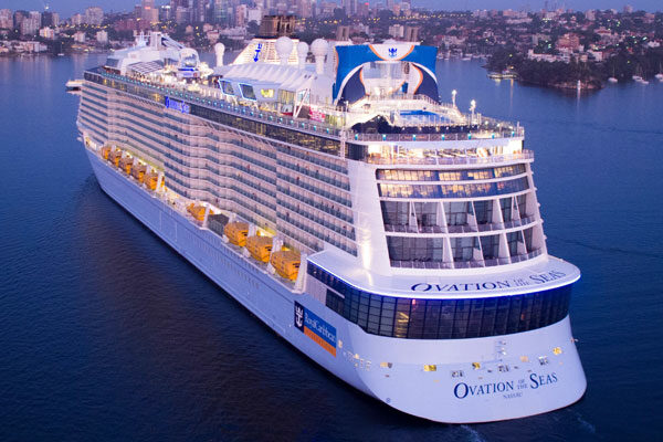 Ovation of the Seas, a Royal Caribbean cruise ship