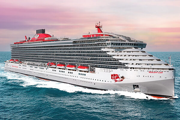 Resilient Lady, a Virgin Voyages cruise ship