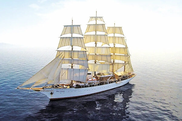 Sea Cloud, a National Geographic-Lindblad Expeditions cruise ship