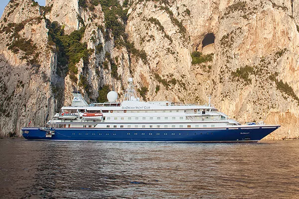 SeaDream I, a Sea Dream Yacht Club cruise ship