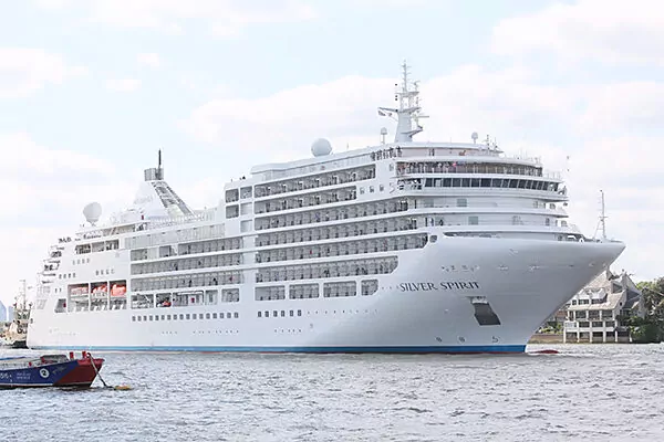 Silver Spirit, a Silversea cruise ship