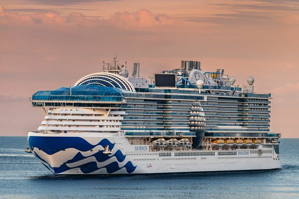 Sun Princess, a Princess cruise ship