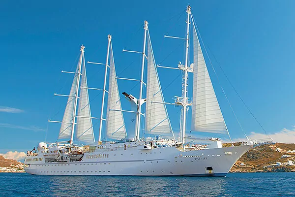 Wind Star, a Tauck cruise ship